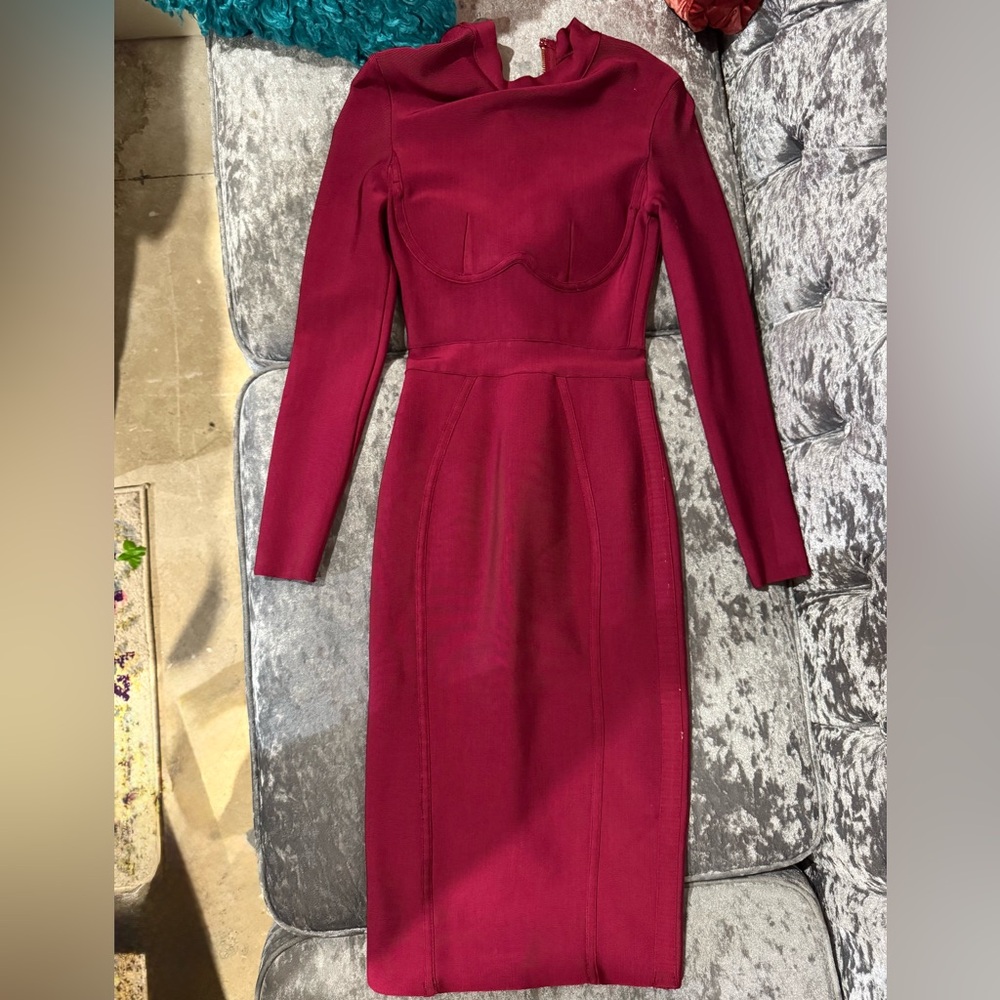 House of CB midi bodycon dress. Size XS